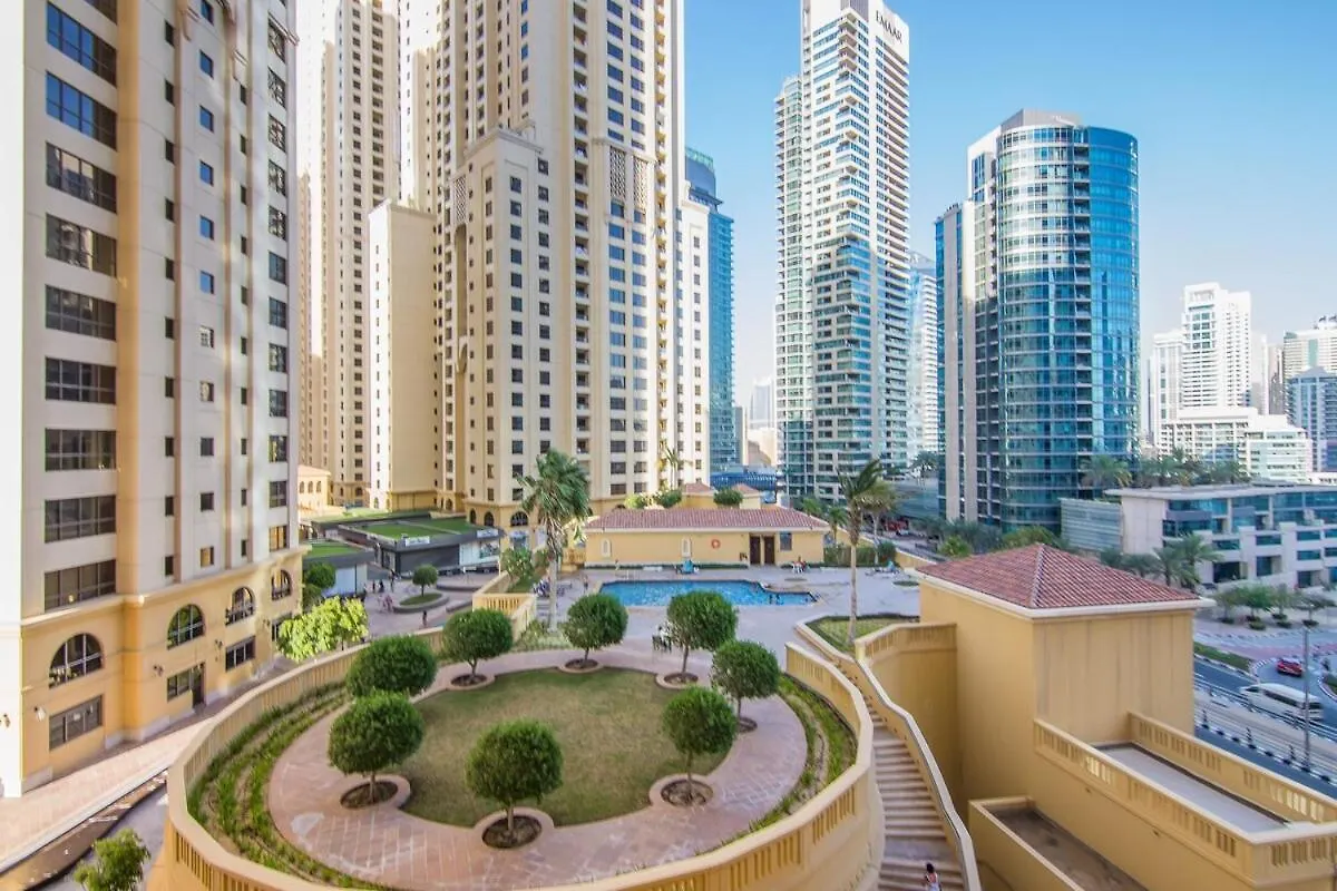 Peaceful 1 Bedroom In Jbr Rimal 4 With Marina View Dubai