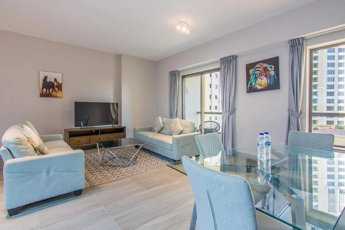 Peaceful 1 Bedroom In Jbr Rimal 4 With Marina View Dubai